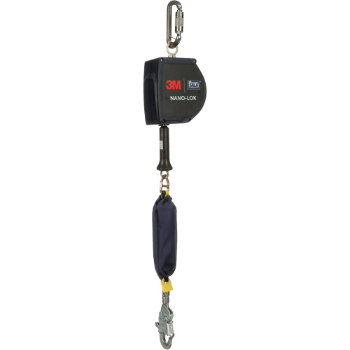 Cordage de s&eacute;curit&eacute; autor&eacute;tractable allong&eacute; Nano-Lok, 15', Acier inoxydable, Pivotant Advanced Consulting and Training Ltd.