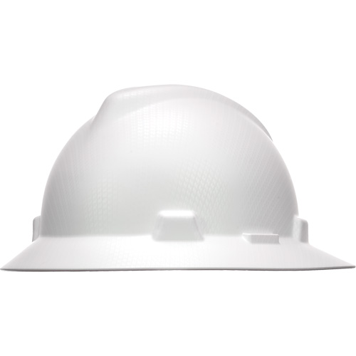 Casque de s&eacute;curit&eacute; &agrave; bordure compl&egrave;te Hydro Dip V-Gard, R&eacute;pond aux normes CSA type 1, Suspension Rochet, Non ventil&eacute; Advanced Consulting and Training Ltd.
