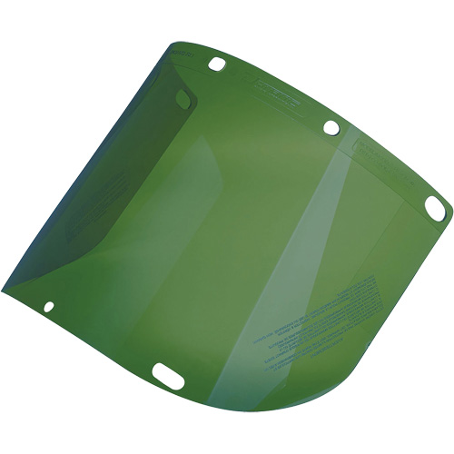 Dynamic Formed Faceshield, Polycarbonate, Green Tint Advanced Consulting and Training Ltd.