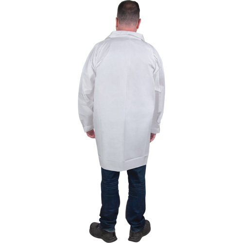 Protective Lab Coat, Microporous, White, Small Advanced Consulting and Training Ltd.