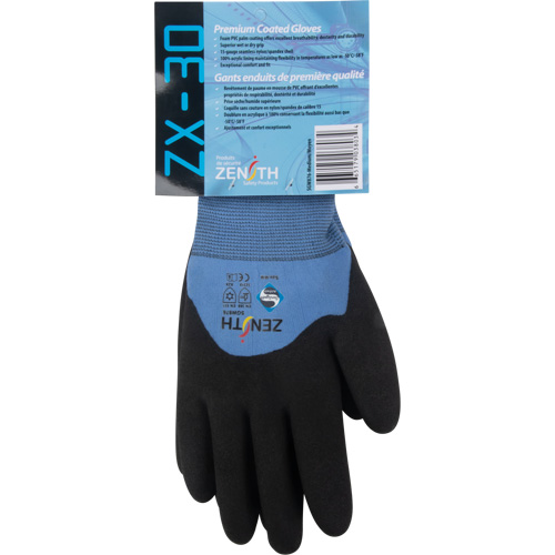 ZX-30° Premium Coated Gloves, Medium, Foam PVC Coating, 15 Gauge, Nylon Shell Advanced Consulting and Training Ltd.