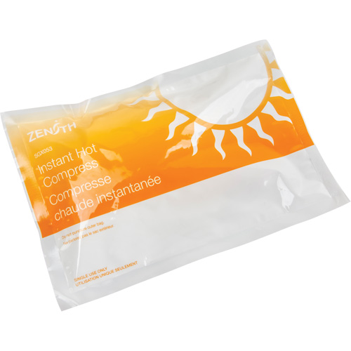 Instant Compress, Hot, Single Use, 6" x 9" Advanced Consulting and Training Ltd.