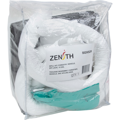 Trousse d'&eacute;quipement de lutte contre les d&eacute;versements, Huile seulement/Universel, Sac, Absorbance de 10 gal. US Advanced Consulting and Training Ltd.