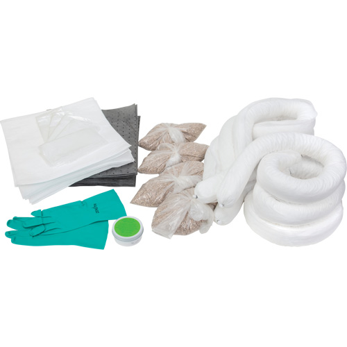 Spill Kit, Oil Only/Universal, Overpack, 20 US gal. Absorbancy Advanced Consulting and Training Ltd.