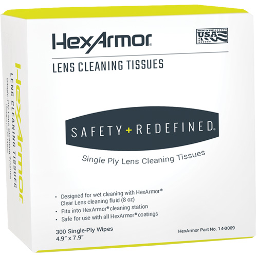Serviettes nettoyantes pour lentilles, 4,9" x 7,9", 300 /pqt. Advanced Consulting and Training Ltd.