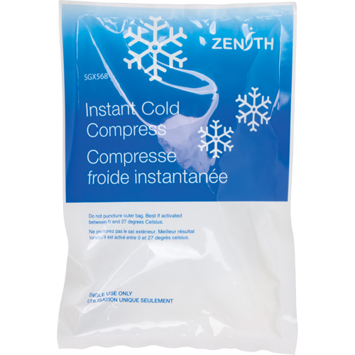 Instant Compress, Cold, Single Use, 6" x 9" Advanced Consulting and Training Ltd.