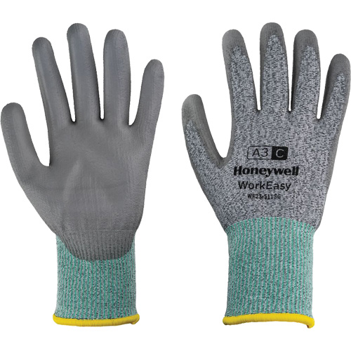Gants de protection contre les coupures WorkEasy, Taille 6/T-petit, Calibre 13, Rev&ecirc;tement Polyur&eacute;thane, Enveloppe en PEHP/Fibre de verre, ASTM ANSI niveau A3/EN 388 niveau C Advanced Consulting and Training Ltd.