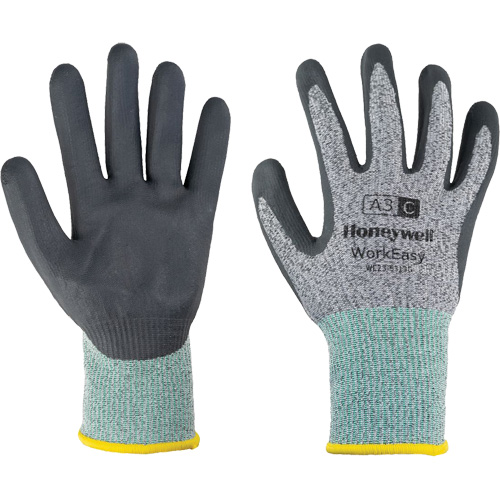 WorkEasy Cut Protective Gloves, Size 6/X-Small, 13 Gauge, Foam Nitrile Coated, HPPE/Glass Fibre Shell, ASTM ANSI Level A3/EN 388 Level C Advanced Consulting and Training Ltd.