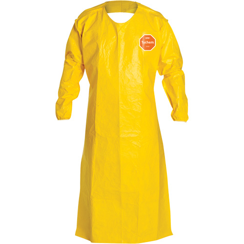Tychem&reg; 2000 Extra-Long Long-Sleeved Apron, Polyethylene, 52" L x 28.5" W, Yellow Advanced Consulting and Training Ltd.