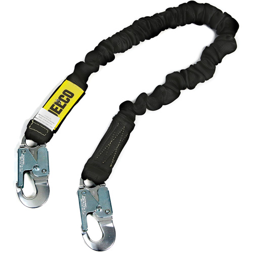 Arc Flash Lanyard, 6', Locking Snap Hook Center, Locking Snap Hook Leg Ends, Nylon Advanced Consulting and Training Ltd.