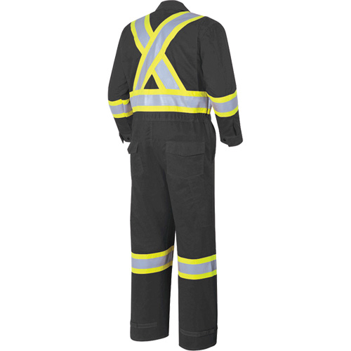 7702BK Combinaison ignifuge et r&eacute;sistant &agrave; l'arc &eacute;lectrique 88/12 FR-Tech, Taille 36, Noir, 9,7 cal/cm² Advanced Consulting and Training Ltd.