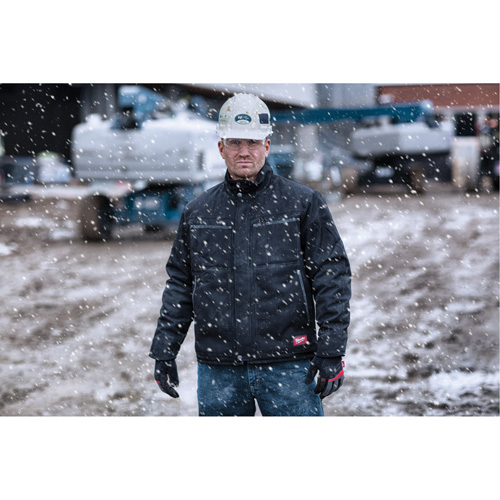 Blouson classique GridIron, Hommes, Petit, Noir Advanced Consulting and Training Ltd.
