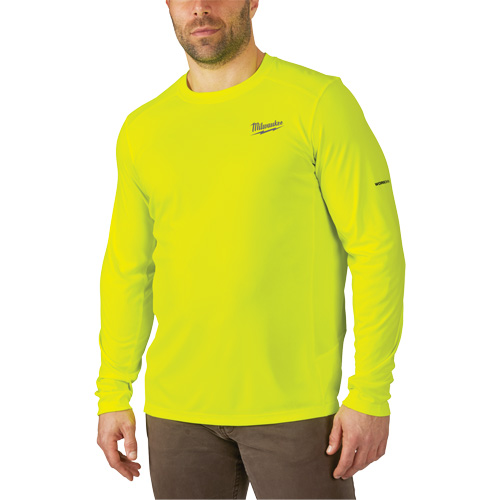 Workskin Lightweight High Visibility Shirt, Men's, Small, Yellow Advanced Consulting and Training Ltd.