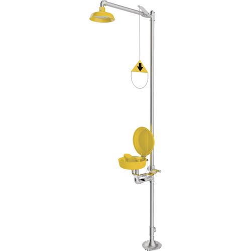 Combination Emergency Shower & Eyewash Station, Pedestal Advanced Consulting and Training Ltd.