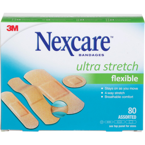 Pansements ultra-extensibles Nexcare, Assorti, Plastique, Non st&eacute;rile Advanced Consulting and Training Ltd.