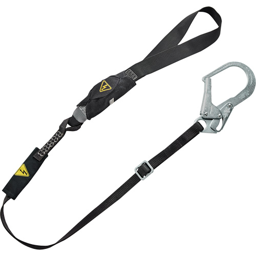 V-Series Utility Energy Absorbing Lanyard, 6', Rebar Hook Center, Snap Hook Leg Ends, Nylon Advanced Consulting and Training Ltd.