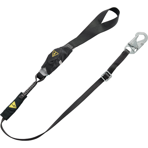 V-Series Utility Energy Absorbing Lanyard, 6', Snap Hook Center, Snap Hook Leg Ends, Nylon Advanced Consulting and Training Ltd.