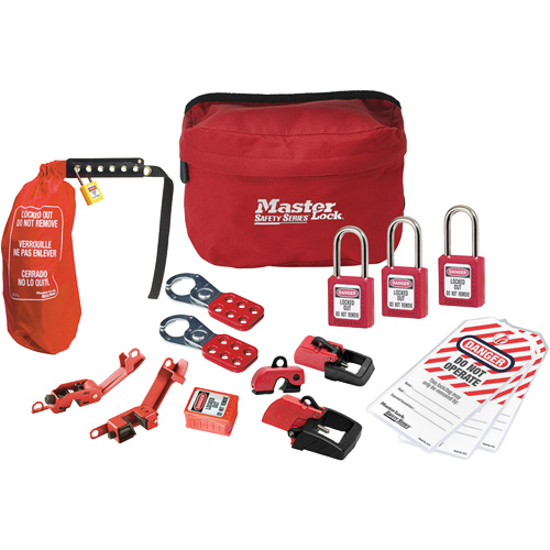 Premier Lockout Kit with Zenex Thermoplastic Locks, Electrical Kit, 16 Components Advanced Consulting and Training Ltd.