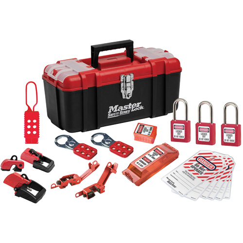 Basic Lockout Kit with Zenex Thermoplastic Locks, Electrical Kit, 20 Components Advanced Consulting and Training Ltd.