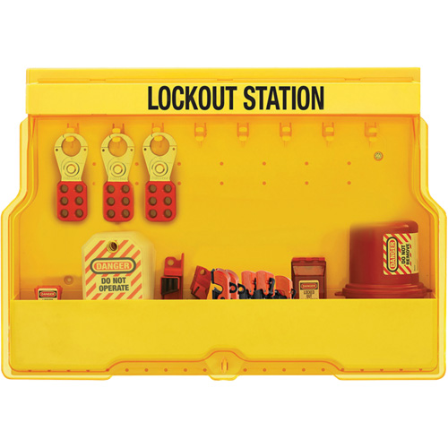 Premier Electrical Lockout Station, None Padlocks, 16 Padlock Capacity, Padlocks Not Included Advanced Consulting and Training Ltd.
