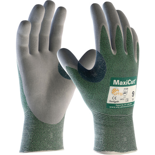 ATG MaxiCut&reg; Engineered Yarn Cut Resistant Gloves, Size Large, 15 Gauge, Nitrile Coated, Engineered Yarn Shell, ASTM ANSI Level A2/EN 388 Level 3/EN 388 Level B Advanced Consulting and Training Ltd.
