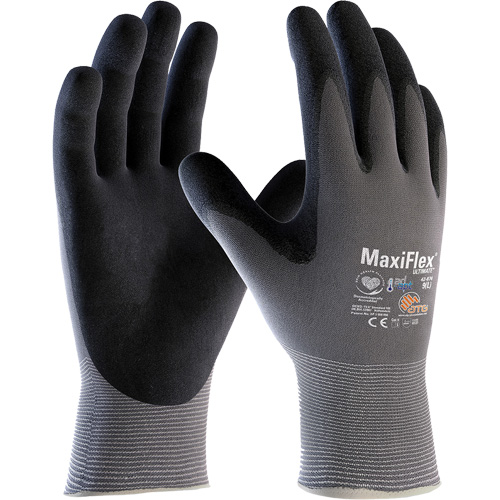 Gants compatibles avec les &eacute;crans tactiles ATG MaxiFlex Ultimate AD-APT, T-petit, R&ecirc;vetement Nitrile, Calibre 15, Enveloppe en Nylon/&eacute;lasthanne Advanced Consulting and Training Ltd.