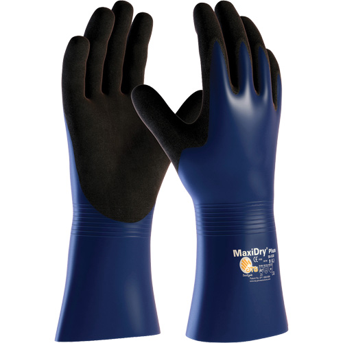 ATG MaxiDry&reg; Plus Chemical & Cut Resistant Gloves, Large, Nitrile Coating, Nylon/Elastane Shell Advanced Consulting and Training Ltd.