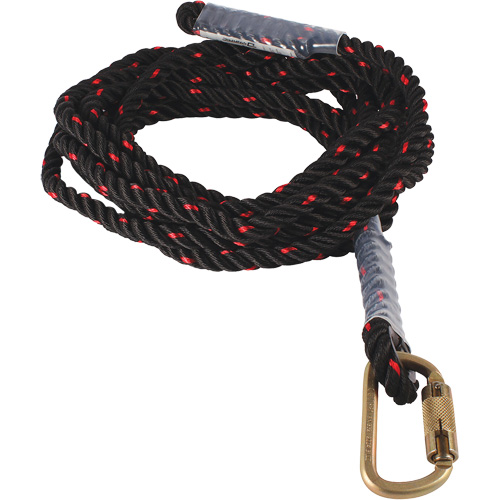Dynamic Vertical Rope Lifeline with Carabiner Advanced Consulting and Training Ltd.