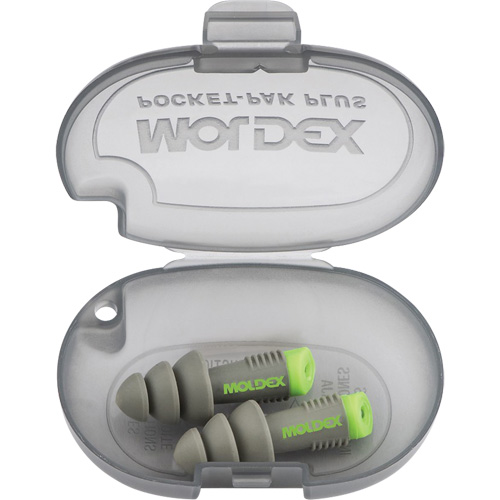 Alphas Reusable Earplugs, Uncorded, Bulk - Plastic Case, 27 dB NRR, One-Size Advanced Consulting and Training Ltd.