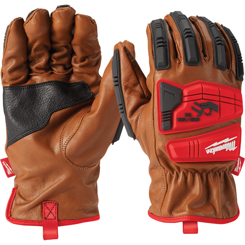 Goatskin Impact Gloves, Small, Grain Leather Palm Advanced Consulting and Training Ltd.