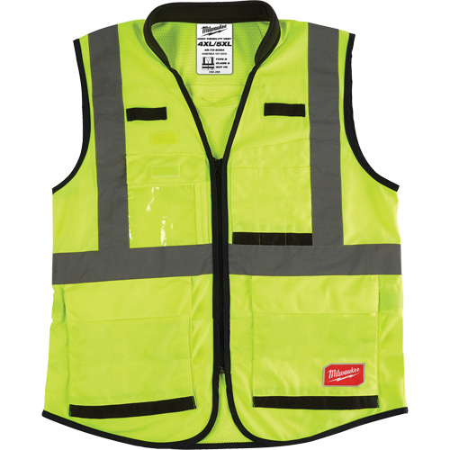 Veste de s&eacute;curit&eacute; haute performance, Jaune lime haute visibilit&eacute;, Grand/T-Grand Advanced Consulting and Training Ltd.