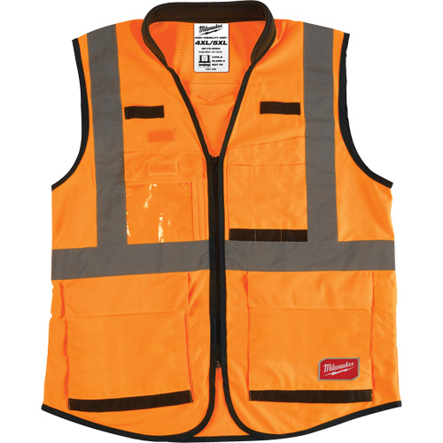 Veste de s&eacute;curit&eacute; haute performance, Orange haute visibilit&eacute;, 4T-Grand/5T-Grand Advanced Consulting and Training Ltd.