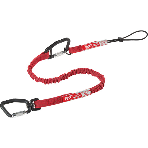Quick-Connect Locking Tool Lanyard, Bungee, Carabiner/Loop Advanced Consulting and Training Ltd.
