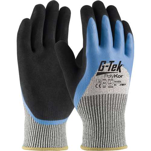 G-Tek&reg; PolyKor&reg; Insulated Cut-Resistant Glove, Size Small, 13 Gauge, Rubber Latex Coated, Engineered Yarn Shell, ANSI/ISEA 105 Level 3 Advanced Consulting and Training Ltd.