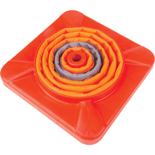 C&ocirc;ne de signalisation repliable, 18" h, Orange Advanced Consulting and Training Ltd.