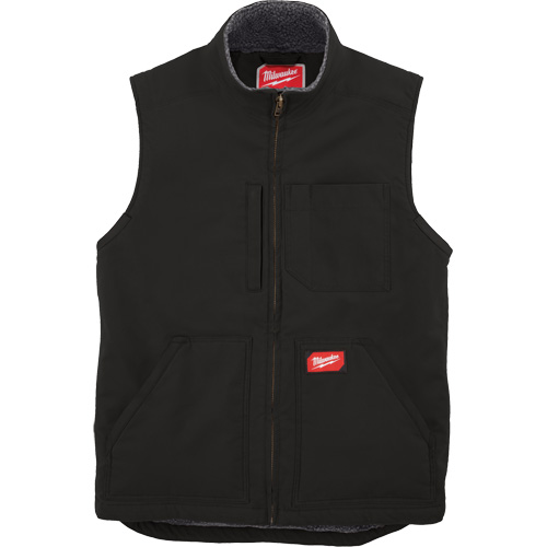 Veste doubl&eacute;e en sherpa ultra-r&eacute;sistante, Hommes, Petit, Noir Advanced Consulting and Training Ltd.