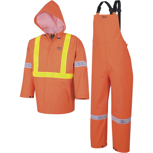 R85 Element FR FR 3-Piece Safety Rain Suit, Small, High Visibility Orange Advanced Consulting and Training Ltd.