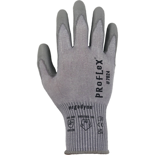 ProFlex 7024 Cut-Resistant Gloves, Size Small, 13 Gauge, Polyurethane Coated, Polyester/HPPE/Spandex Shell, ASTM ANSI Level A2/EN 388 Level B Advanced Consulting and Training Ltd.