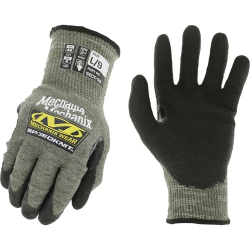 Speedknit Work Gloves, Size 7, 13 Gauge, Urethane Coated, HPPE/Tungsten Shell, ASTM ANSI Level A9 Advanced Consulting and Training Ltd.