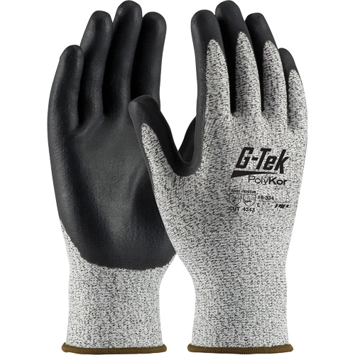 Gants r&eacute;sistants &agrave; la coupe G-Tek, Taille T-petit, Calibre 13, Rev&ecirc;tement Nitrile, Enveloppe en PolyKor, ASTM ANSI niveau A2/EN 388 niveau 3/EN 388 niveau B Advanced Consulting and Training Ltd.