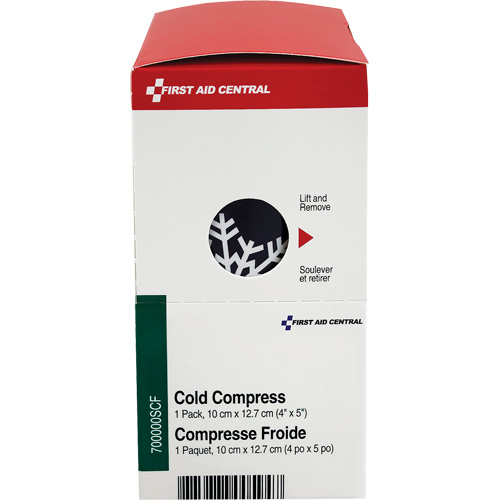 SmartCompliance&reg; Refill Instant Compress, Cold, Single Use, 4" x 5" Advanced Consulting and Training Ltd.
