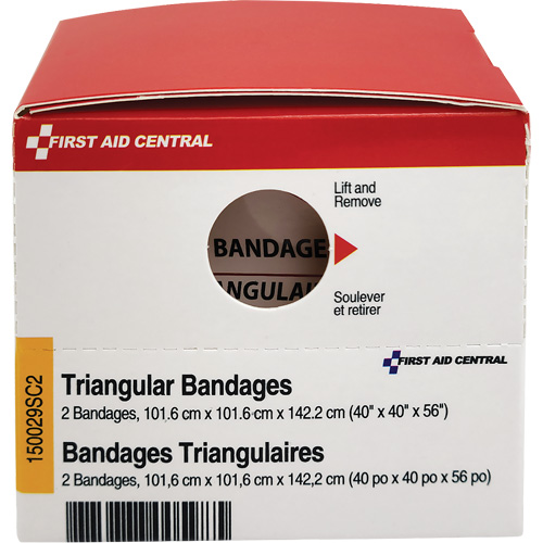 SmartCompliance&reg; Refill Triangular Bandages Advanced Consulting and Training Ltd.
