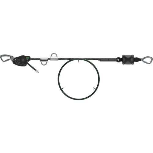 100' Rope Temporary Horizontal Lifeline, Kernmantle Advanced Consulting and Training Ltd.