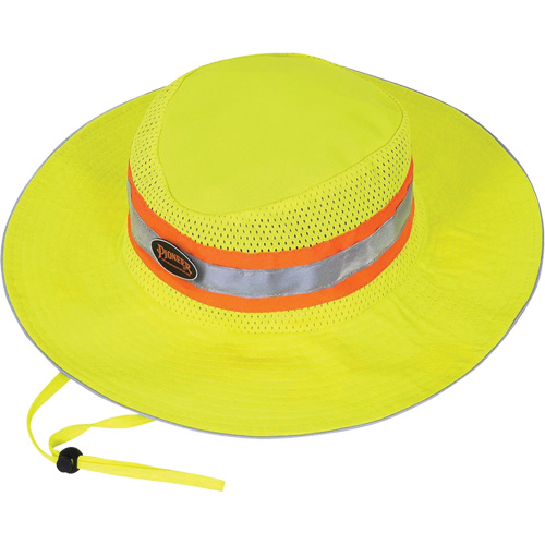 279 Chapeau de garde forestier avec sangle, Jaune lime haute visibilit&eacute;, Polyester Advanced Consulting and Training Ltd.