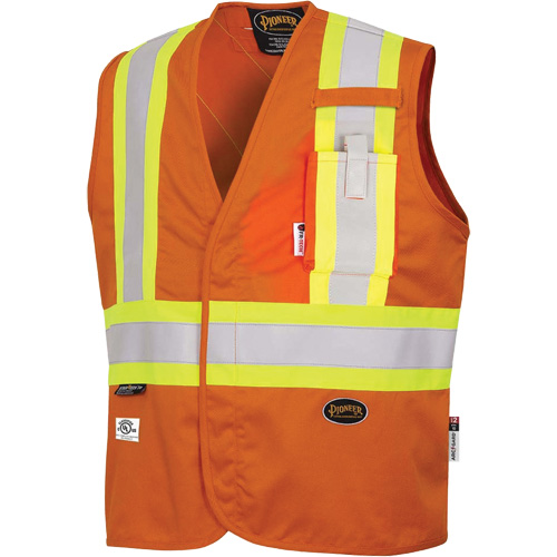 7728 Veste r&eacute;sistante aux arcs &eacute;lectriques FR-Tech, Petit, Orange haute visibilit&eacute;, 10 cal/cm² Advanced Consulting and Training Ltd.