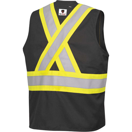 7729 Veste r&eacute;sistante aux arcs &eacute;lectriques FR-Tech, Petit, Noir, 10 cal/cm² Advanced Consulting and Training Ltd.
