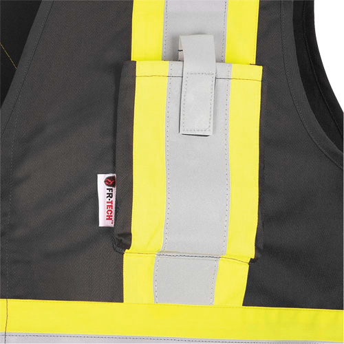 7729 Veste r&eacute;sistante aux arcs &eacute;lectriques FR-Tech, Petit, Noir, 10 cal/cm² Advanced Consulting and Training Ltd.