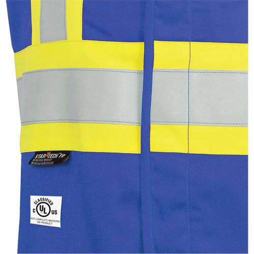 7730 Veste r&eacute;sistante aux arcs &eacute;lectriques FR-Tech, Petit, Bleu royal, 10 cal/cm² Advanced Consulting and Training Ltd.