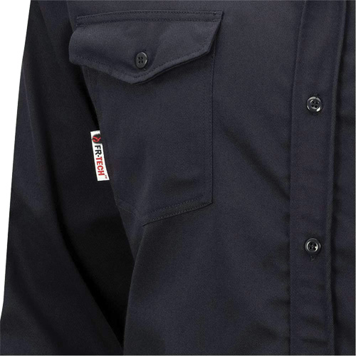 7742 Chemise de s&eacute;curit&eacute; ignifug&eacute;e FR-Tech, Petit, Bleu marin Advanced Consulting and Training Ltd.