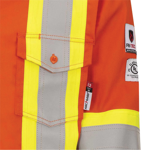 7743 Chemise de s&eacute;curit&eacute; ignifug&eacute;e FR-Tech, Petit, Orange haute visibilit&eacute; Advanced Consulting and Training Ltd.